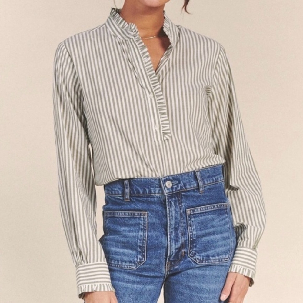 Trovato Birds of Paradise button down